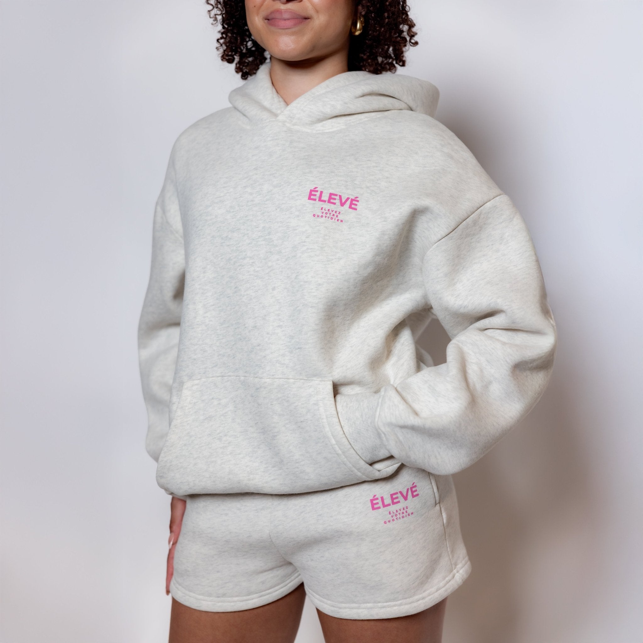 OFF DUTY SHORTS - BLUSH CLOUD-Élevé