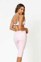 Coastal Capri Leggings- Cocoa Blush