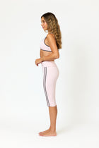 Coastal Capri Leggings- Cocoa Blush