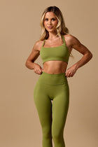 Contour Interlace Bra-Matcha Coast- ELV ACTIVE