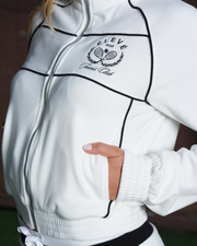 COURT CLUB JACKET- IVORY