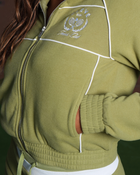 COURT CLUB JACKET- OLIVE