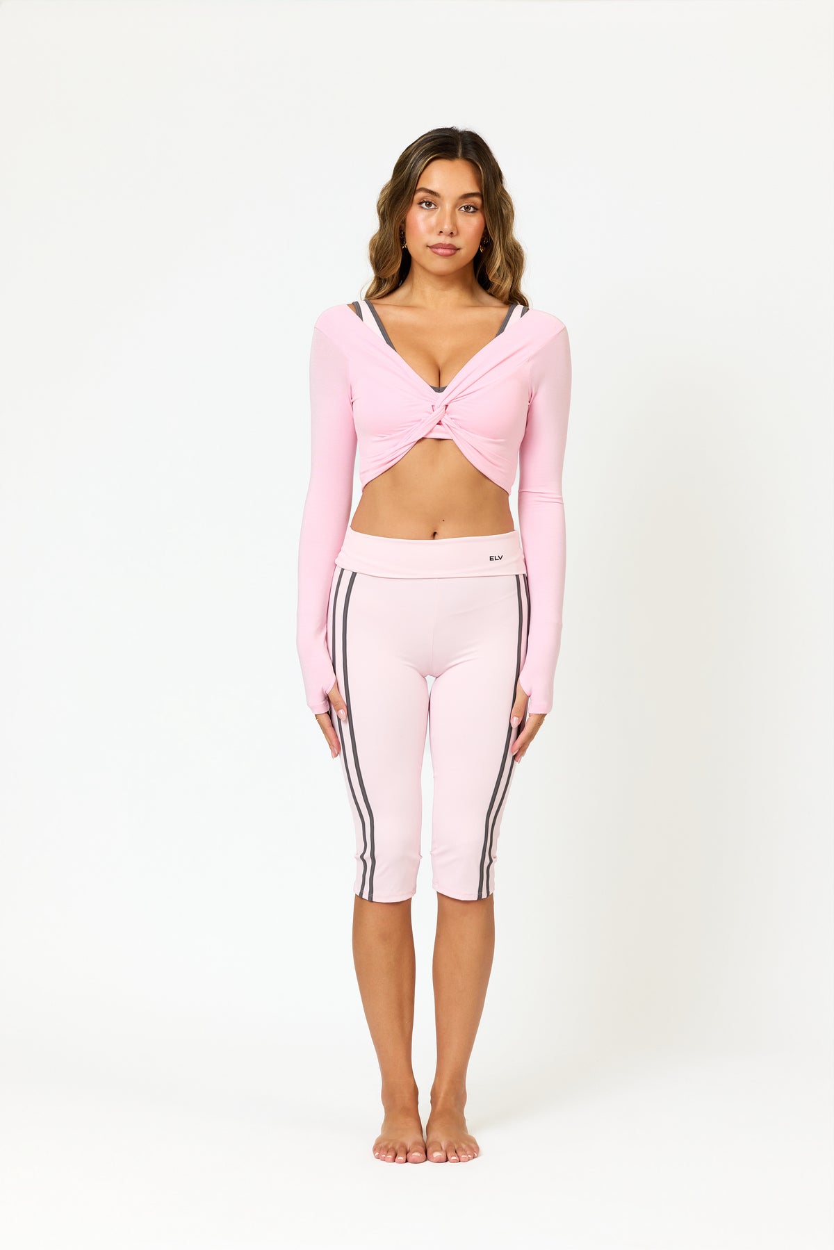 KAIA TWIST LONG SLEEVE TOP