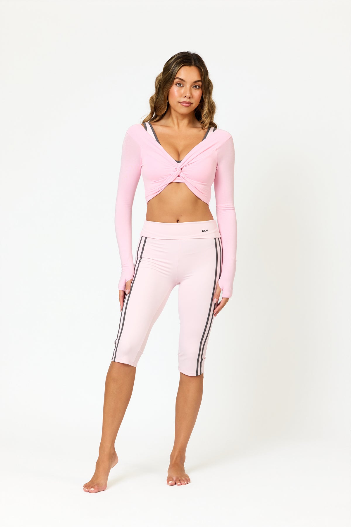 KAIA TWIST LONG SLEEVE TOP