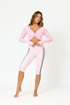 KAIA TWIST LONG SLEEVE TOP