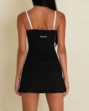 ELANCE DRESS- BLACK- ELV ACTIVE