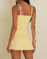 ELANCE DRESS- BUTTER YELLOW- ELV ACTIVE
