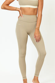Kaia Pipe Leggings- Pacific Sand