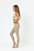 Kaia Pipe Leggings- Pacific Sand