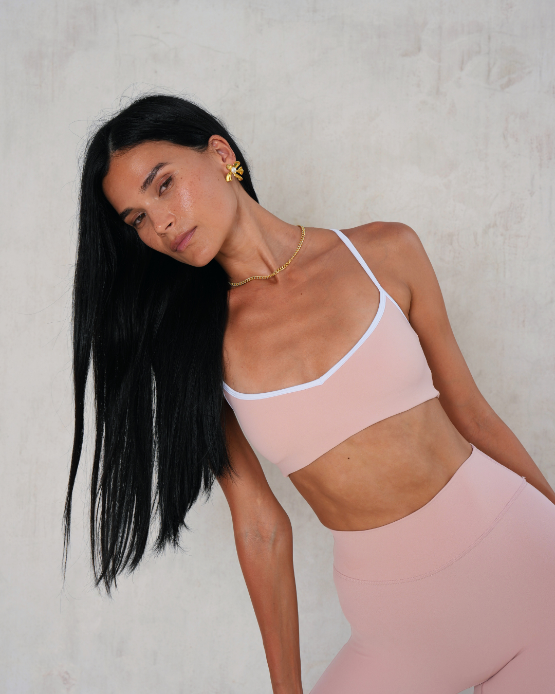 LANI SPORTS BRA - LIMITED EDITION-SUNSET PINK- ÉLEVÉ- ELV ACTIVE