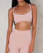 LANI SPORTS BRA - LIMITED EDITION-SUNSET PINK- ÉLEVÉ- ELV ACTIVE