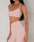LANI SPORTS BRA - LIMITED EDITION-SUNSET PINK- ÉLEVÉ- ELV ACTIVE