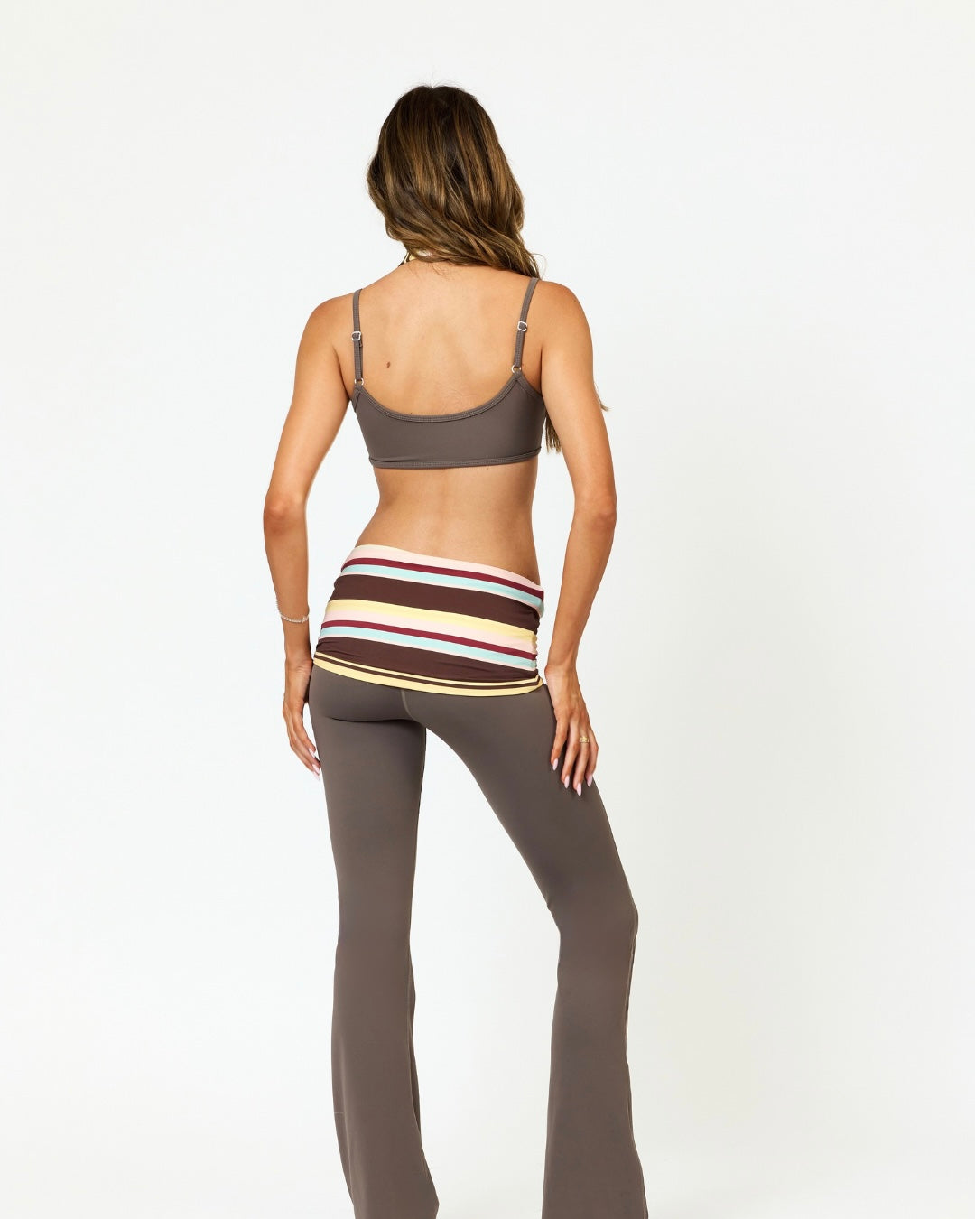 Nalu Foldover Leggings- Canyon Coast