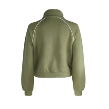 TENNIS CLUB JACKET-OLIVE-ÉLEVÉ -ELV ACTIVE