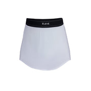 COURT SIDE SKIRT -BLANC Élevé