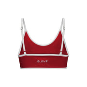 ELEVATED CORE BRA-MERLOT
