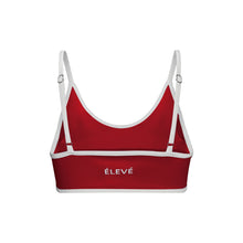 ELEVATED CORE BRA-MERLOT