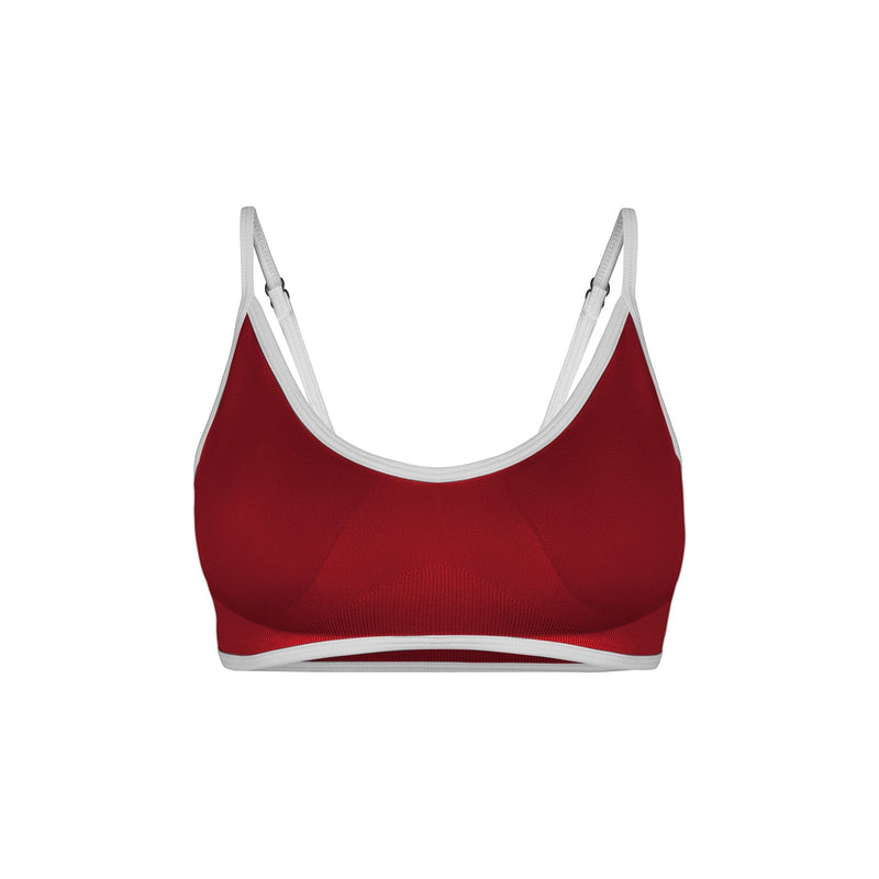 ELEVATED CORE BRA-MERLOT- Élevé