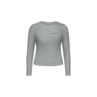 LAYLA LOUNGE LONG - SLEEVE - SILVER HAZE Élevé