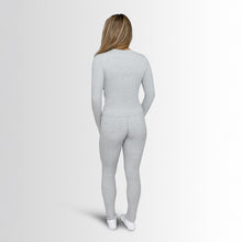 LAYLA LOUNGE LONG SLEEVES - SILVER HAZE Élevé
