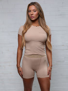 LAYLA LOUNGE SHORT - SLEEVE - Élevé