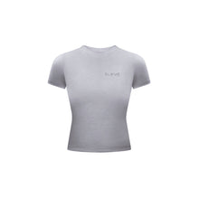 LAYLA LOUNGE SHORT - SLEEVE - SILVER HAZE Élevé