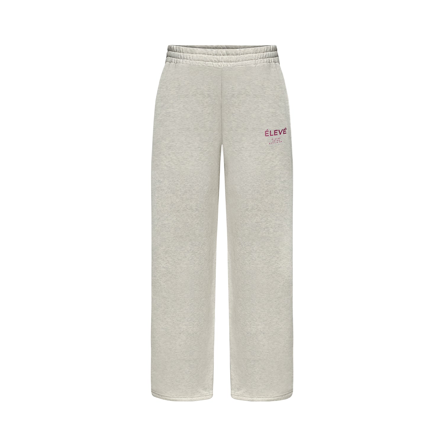 MAISON CLOUD SWEATPANTS - GRIS-BLUSH PINK Élevé