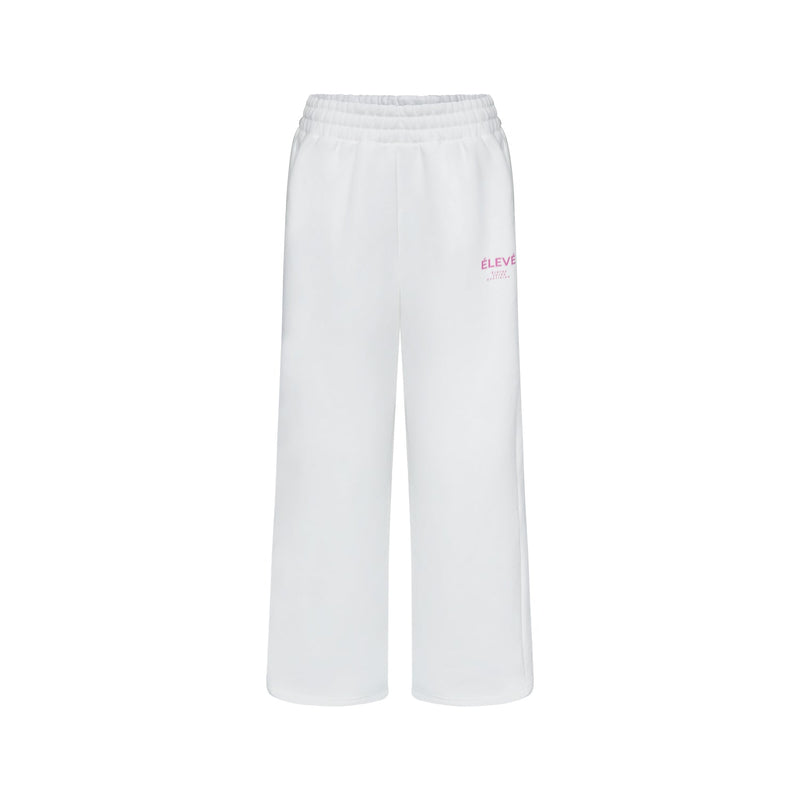 MAISON CLOUD SWEATPANTS - BLANC-BLUSH PINK Élevé