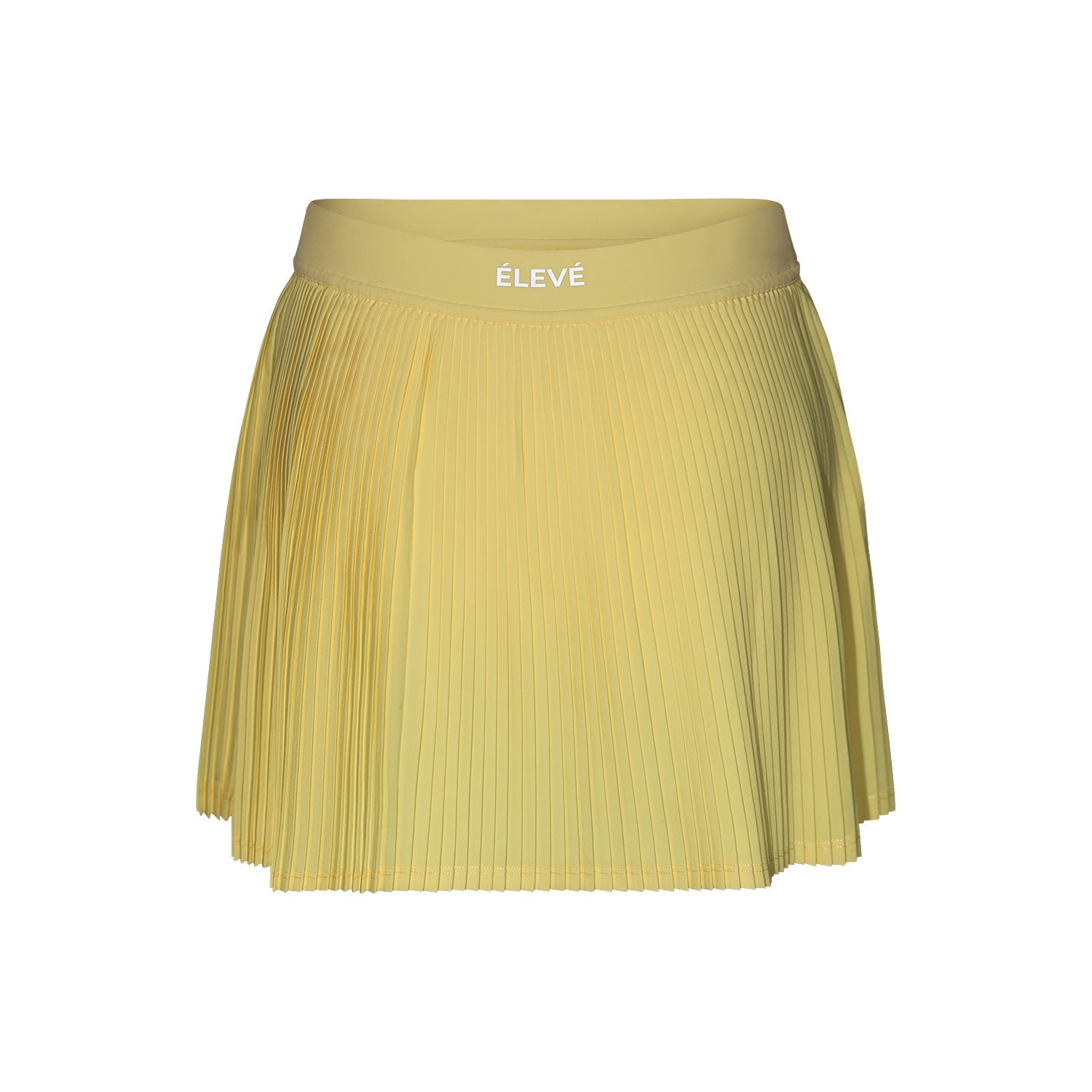 MATCH POINT PLEAT SKIRT - BUTTER GLOW Élevé