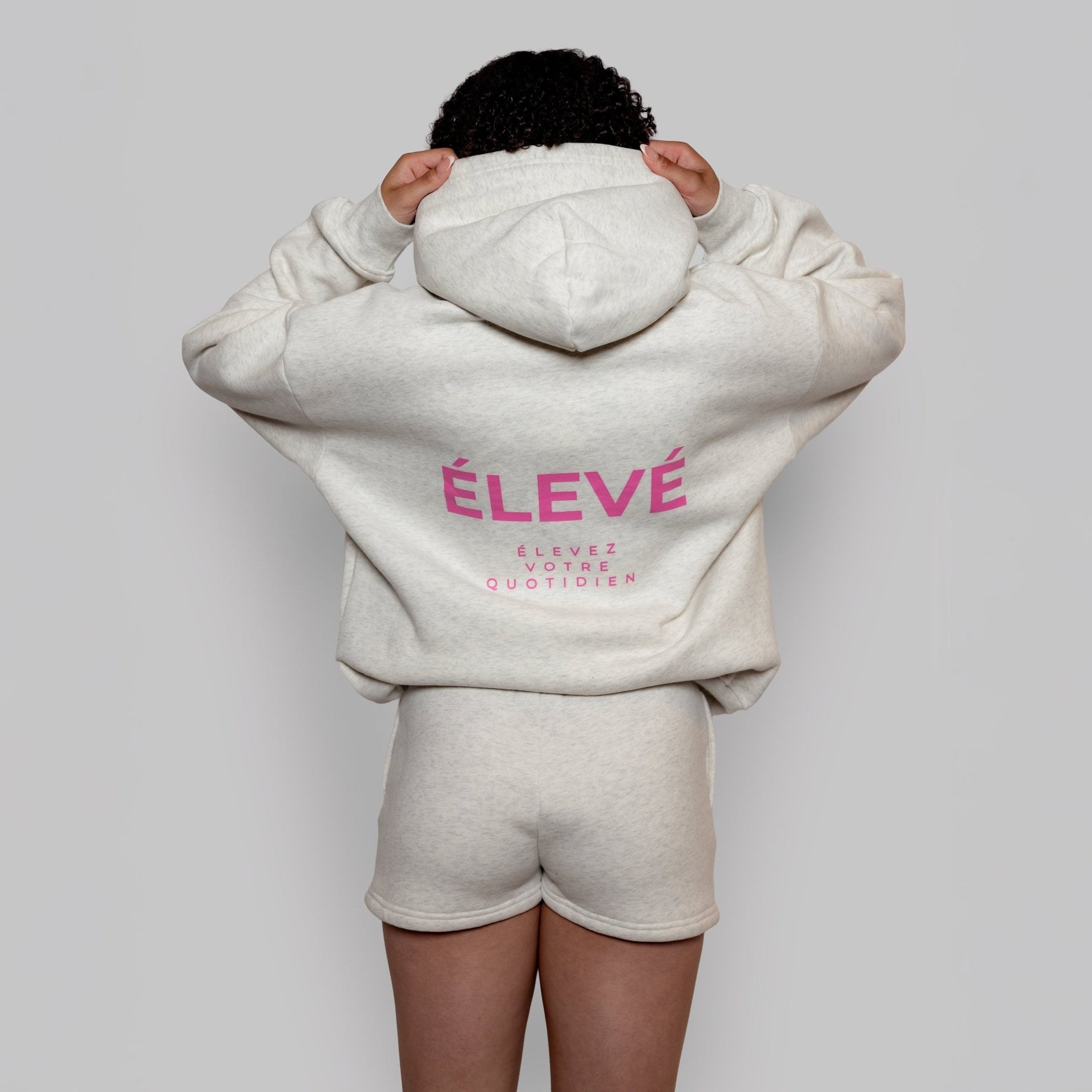 OFF DUTY SHORTS - BLUSH CLOUD-Élevé