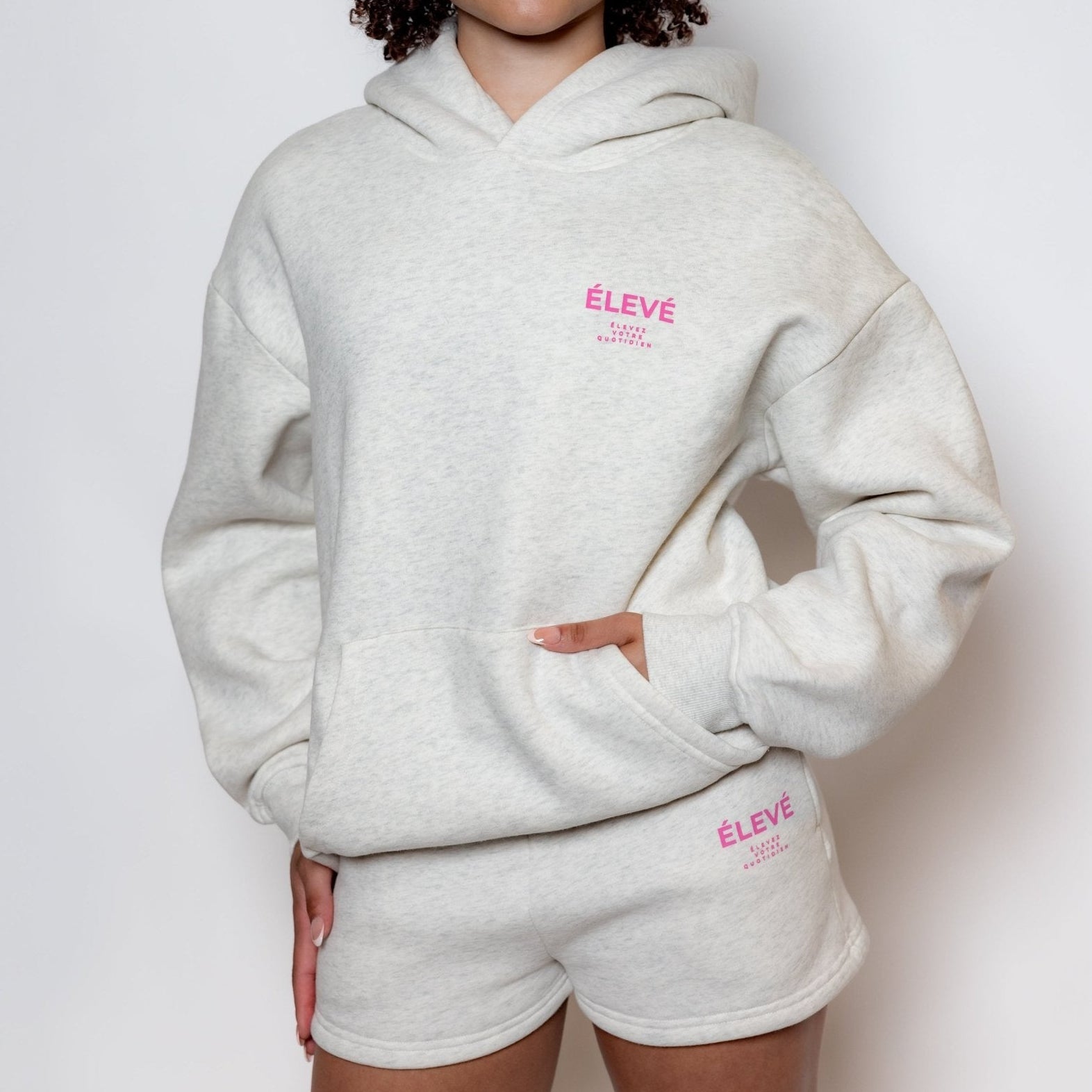 OFF DUTY SHORTS - BLUSH CLOUD-Élevé