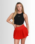 BASIC CROP- NOIR- ÉLEVÉ