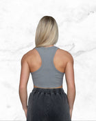 BASIC CROP- SILVERSTONE- ÉLEVÉ