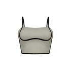 THE ÉPURE SPORTS BRA - ALMOND CRÈME Élevé